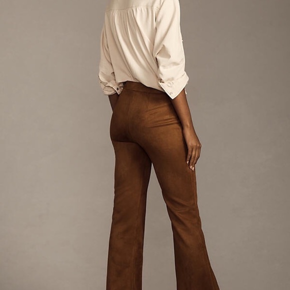 NWT Anthropologie Sanctuary Lana Flare Pants Spice Bronze Brown XL - Picture 5 of 6